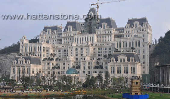 Residential community with Natural Limestone products